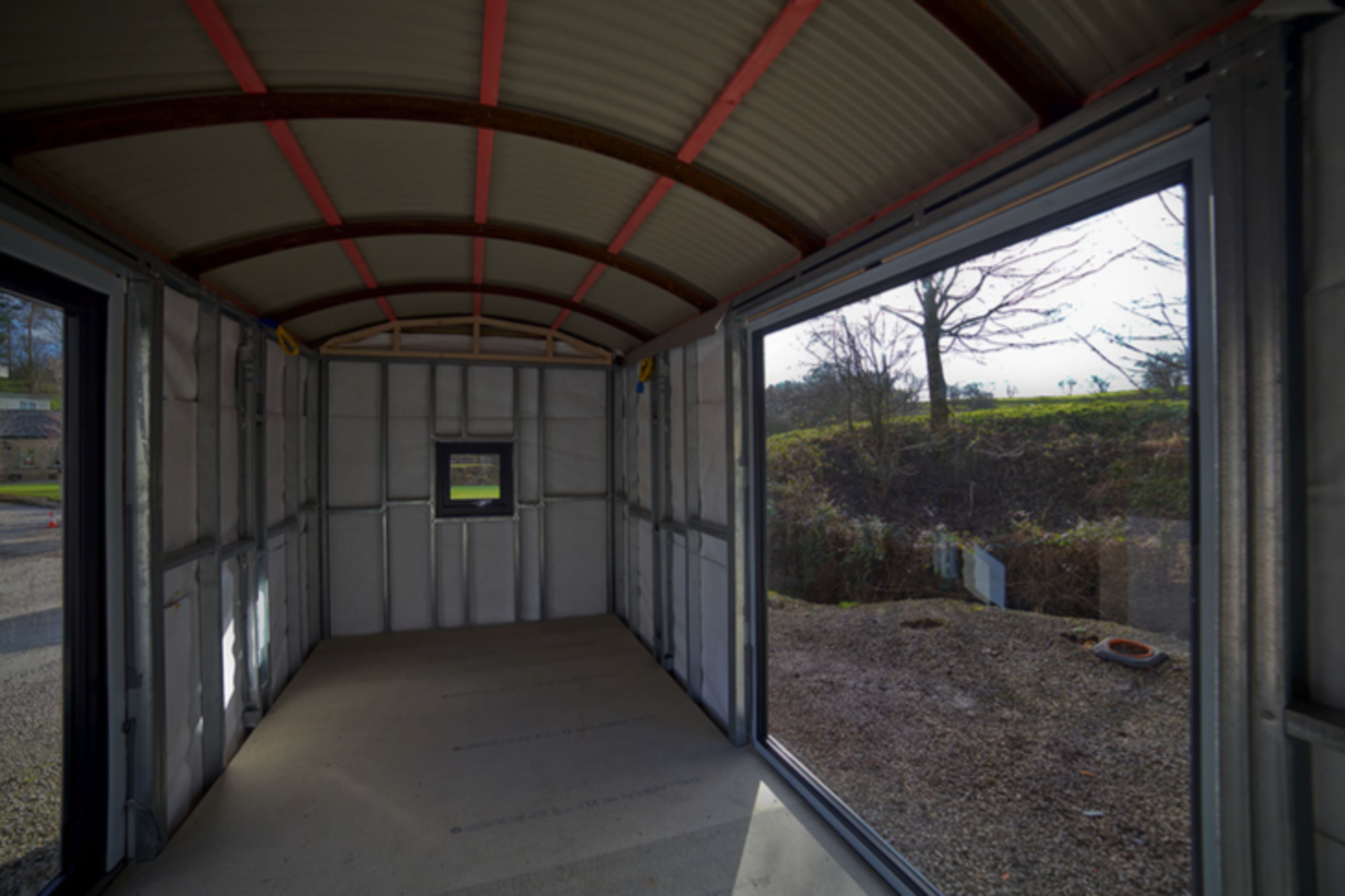 Bespoke Railway Carriage, built to last, Ideal for Garden Room ,Office, Glamping, Shoot Cabin. - Image 8 of 8