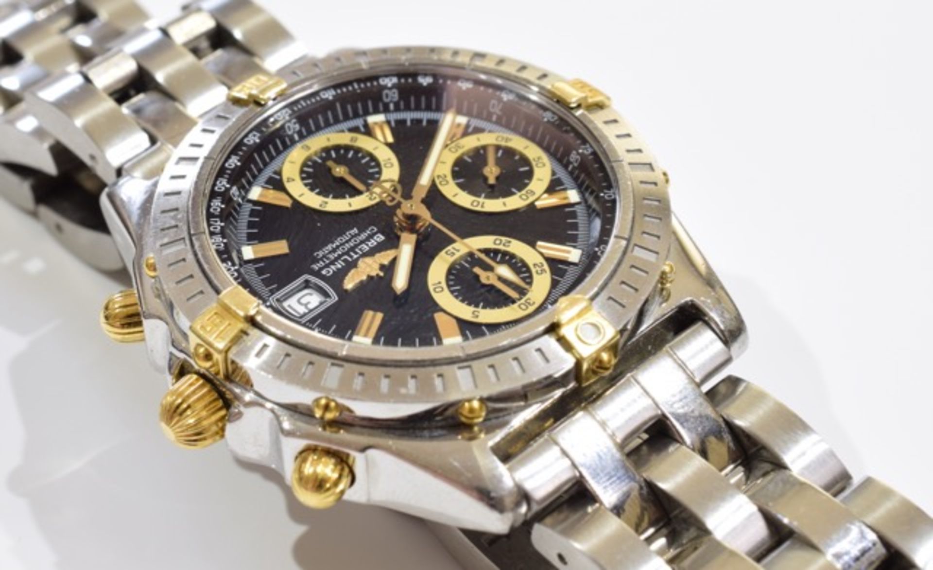 BREITLING - a gentleman's Windrider Chronomat chronograph bracelet watch. Stainless steel case - Image 2 of 7