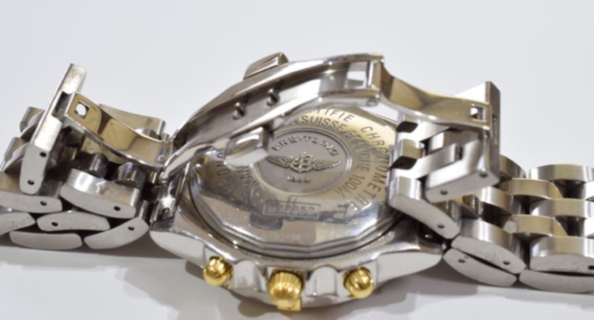 BREITLING - a gentleman's Windrider Chronomat chronograph bracelet watch. Stainless steel case - Image 7 of 7