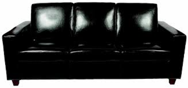 New aintree 3 seater sofa black