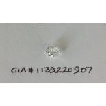 0.53 carat Oval Modified Brilliant Diamond