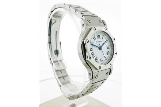 Cartier Lady Santos Octagon Dress Watch - Image 2 of 5