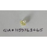 0.46 carat Modified Square Brilliant Diamond