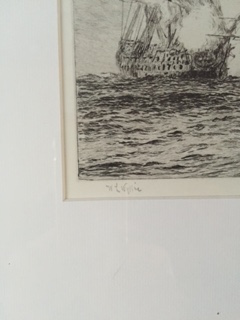 Original etching by William Lionel Wylie - Image 3 of 3