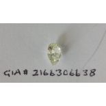 1.01 carat Pear Modified Brilliant Diamond