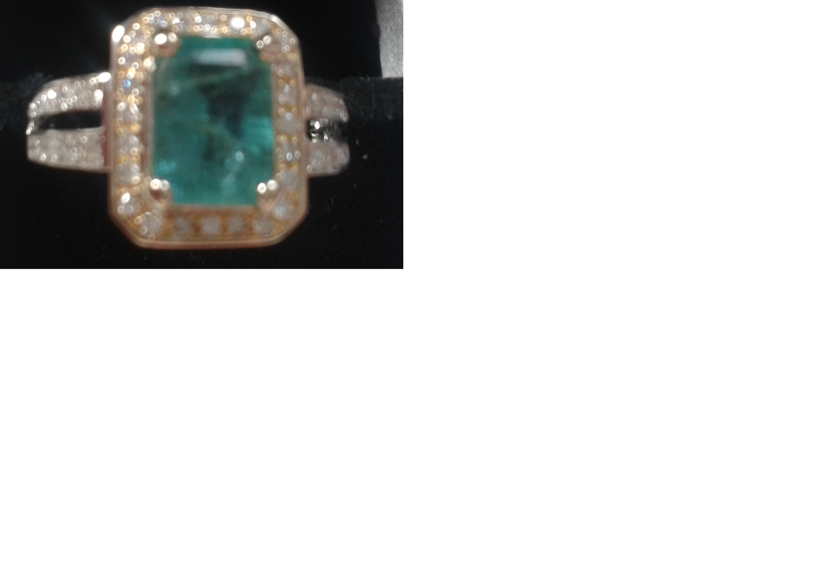 2.35ct Emerald Cut Diamond Gold Dress Ring - Image 19 of 20