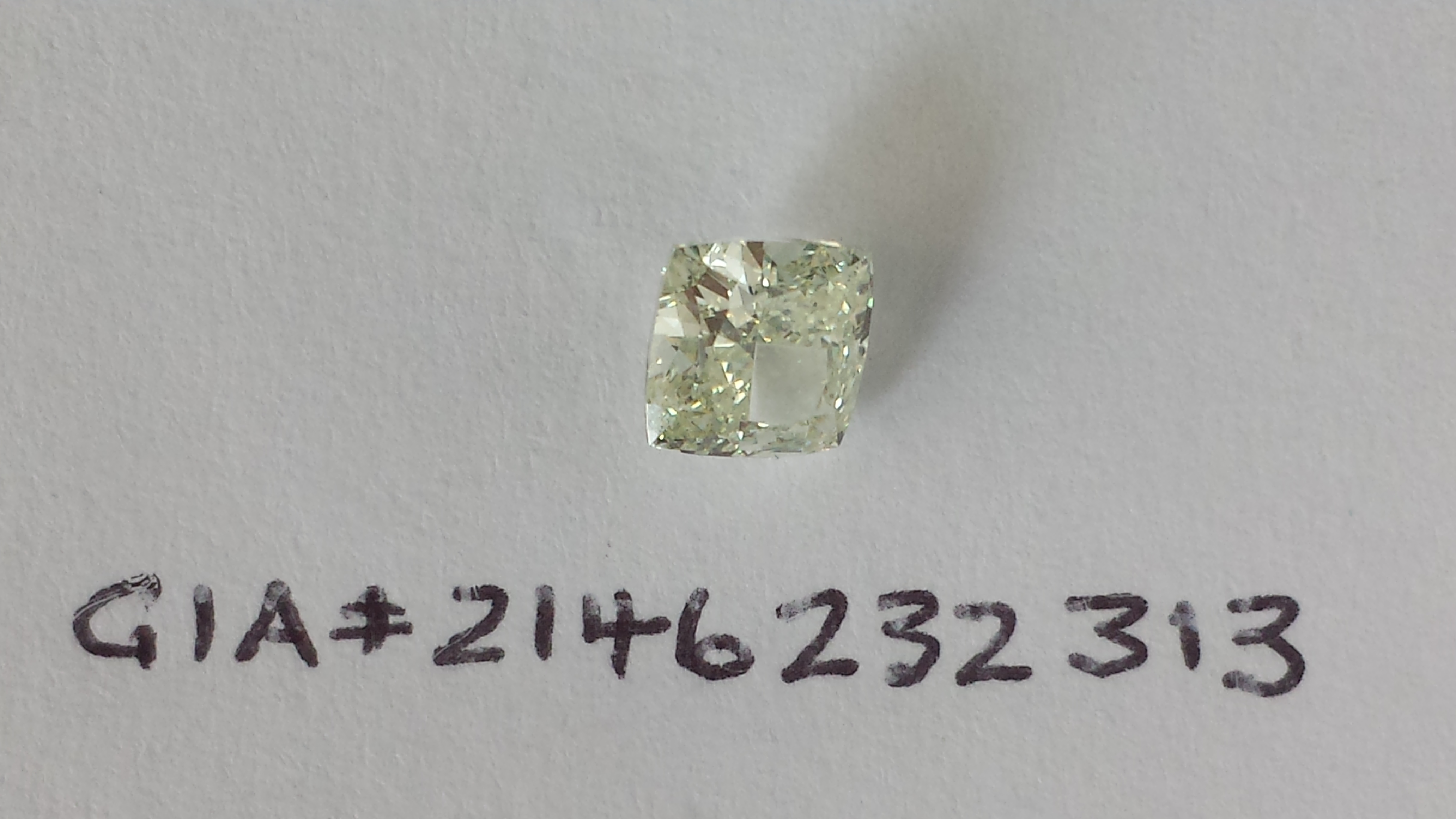 1.07 carat Modified Square Brilliant Diamond