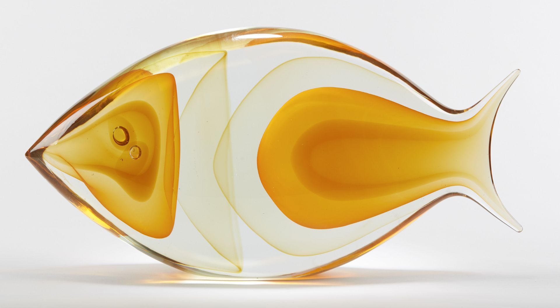 Superb Murano Glass Fish Sculpture By Romano Dona 20Th C. - Image 2 of 10