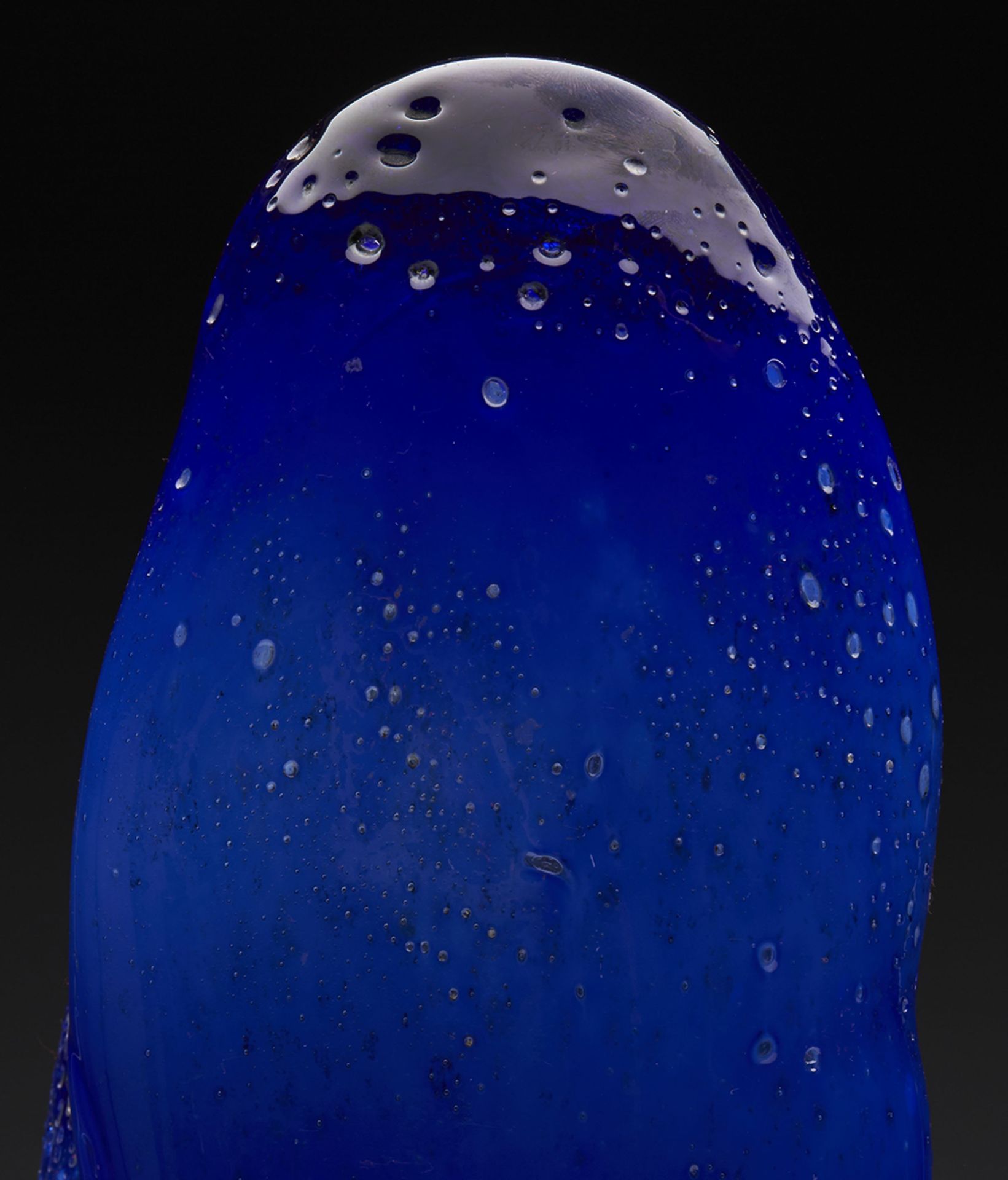 CONTEMPORARY ART GLASS VASE BY VASYL BILOUS 20TH C. - Image 5 of 8