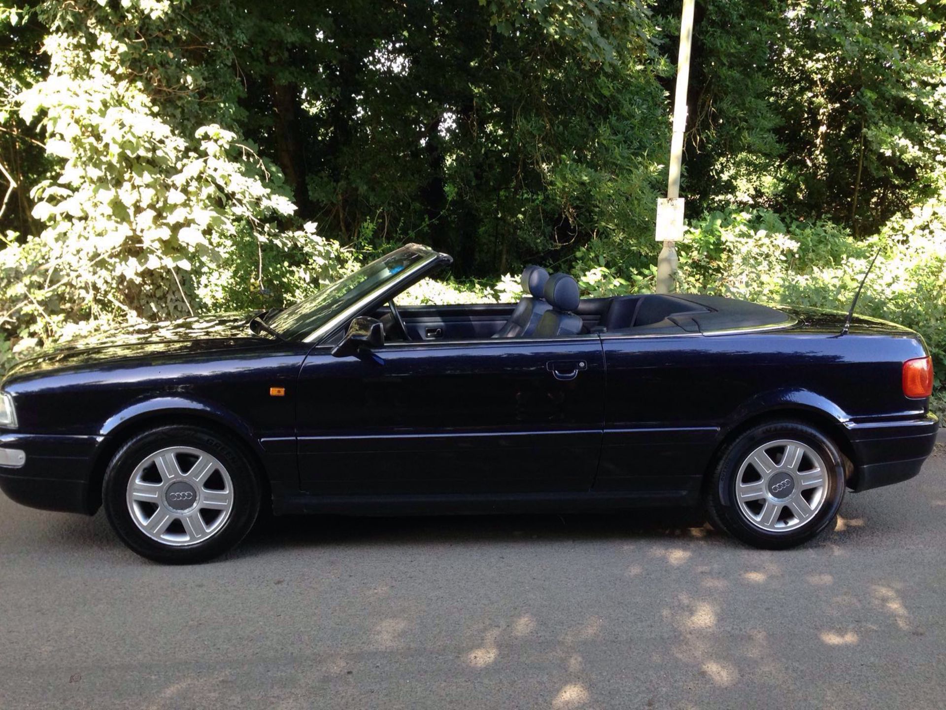 2000 AUDI CABRIOLET 1.8 BLUE - Image 4 of 19