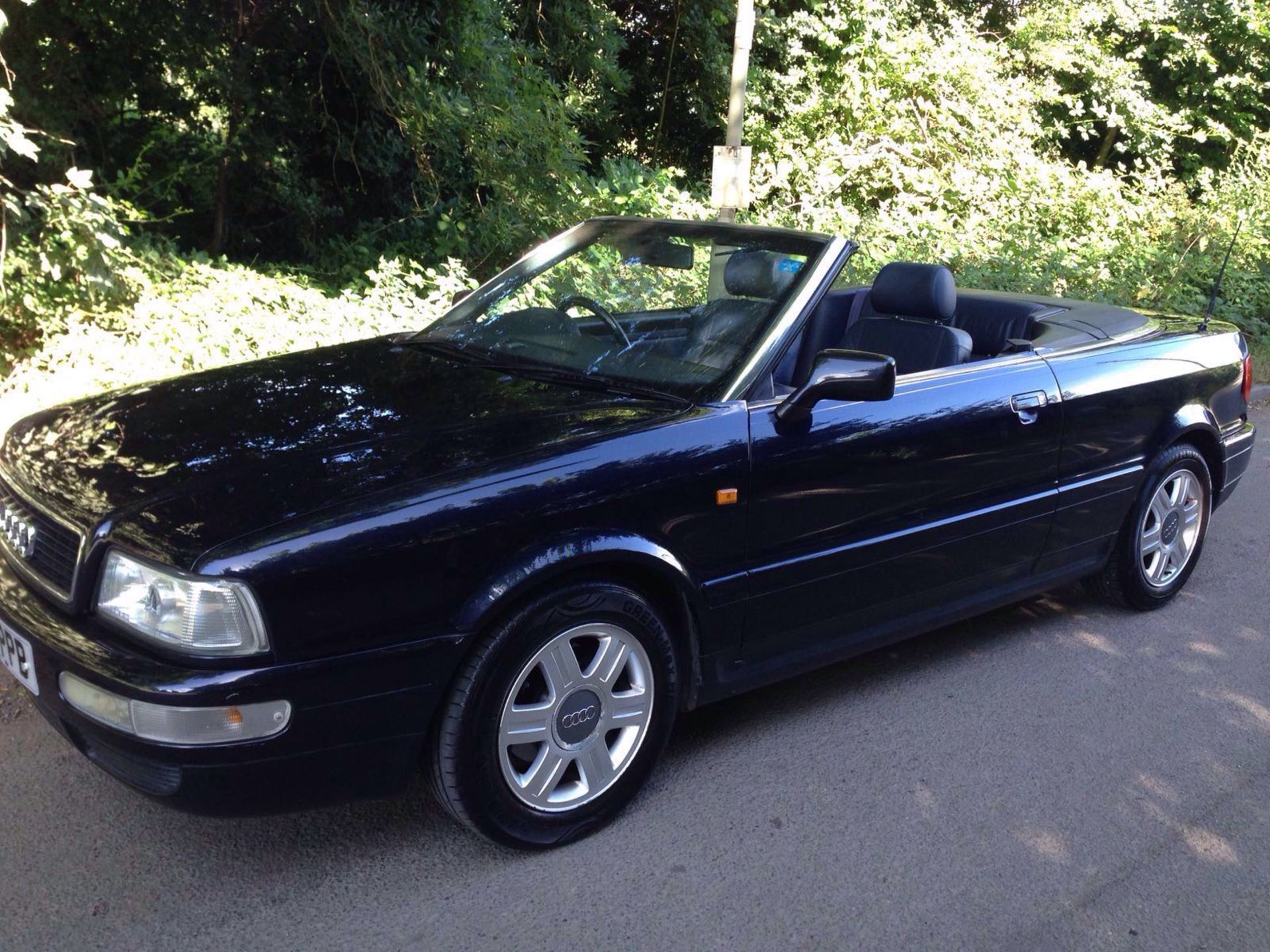 2000 AUDI CABRIOLET 1.8 BLUE - Image 5 of 19