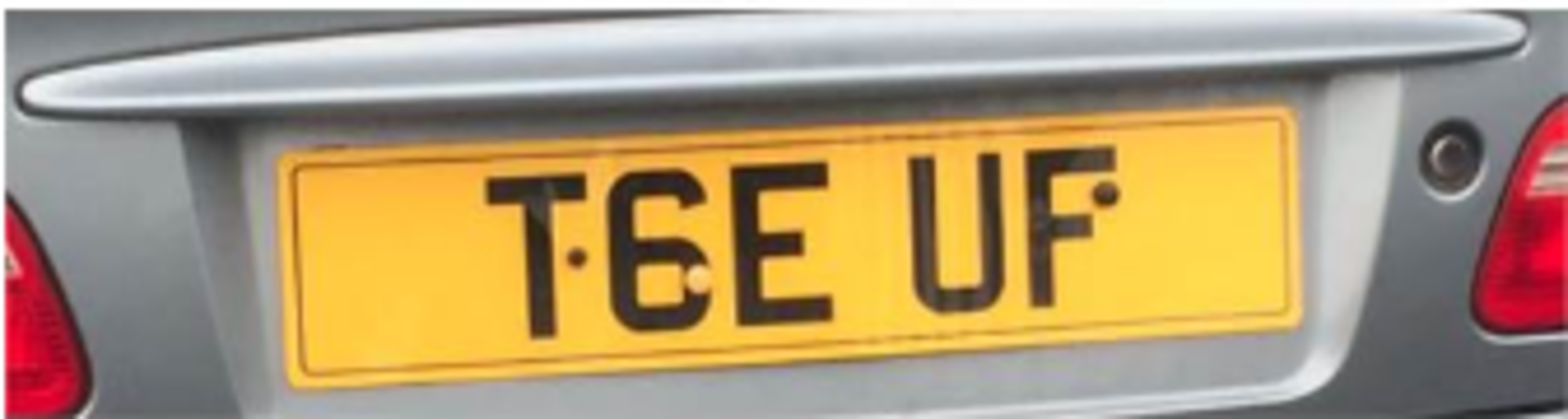 Cherished plate - T6E UF ' Tee Up' - Image 2 of 2