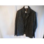 Scarabinow Waxy Jacket 100% Lambskin Pocket Lining 100% Cotton Size 50 Retail £1750