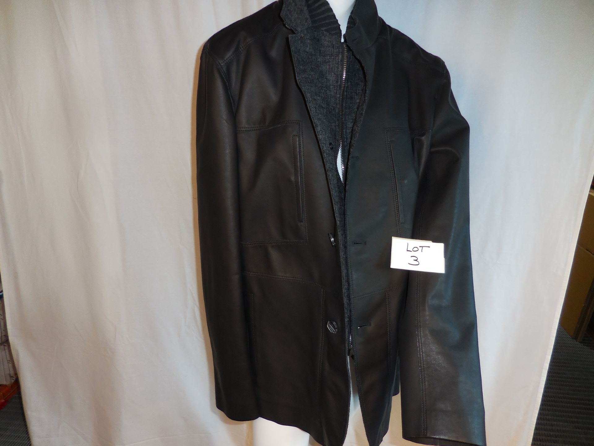 Newsclosed-Arm Jacket Colour Noir Size 54 Retail £2850