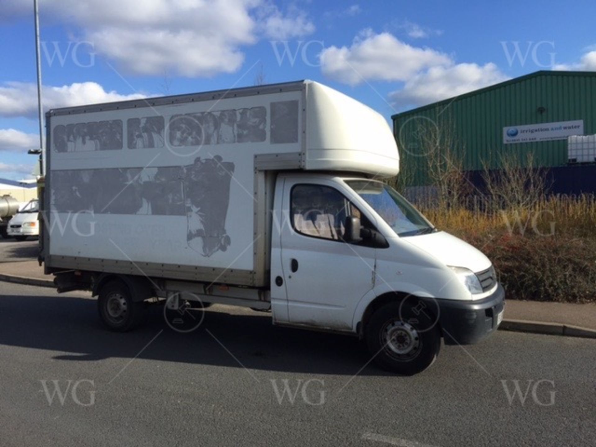 2009 ldv maxus 3.5t 135 Lwb Luton van with tail lift 2.5 turbo diesel Large ex Fleet management - Image 7 of 10