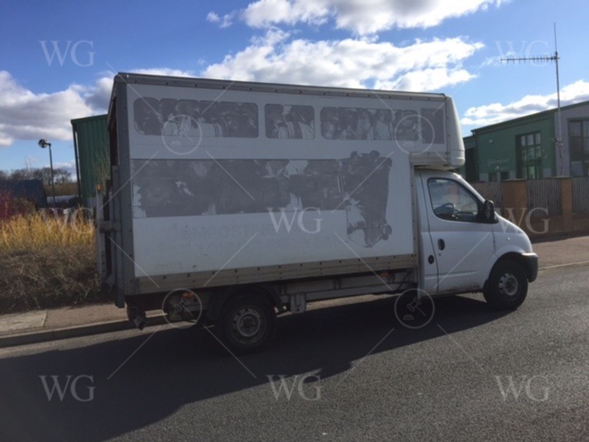 2009 ldv maxus 3.5t 135 Lwb Luton van with tail lift 2.5 turbo diesel Large ex Fleet management - Image 5 of 10