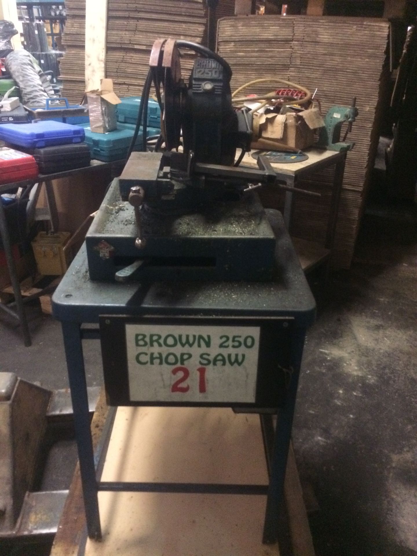 Brown 250 Chop Saw - Image 2 of 7