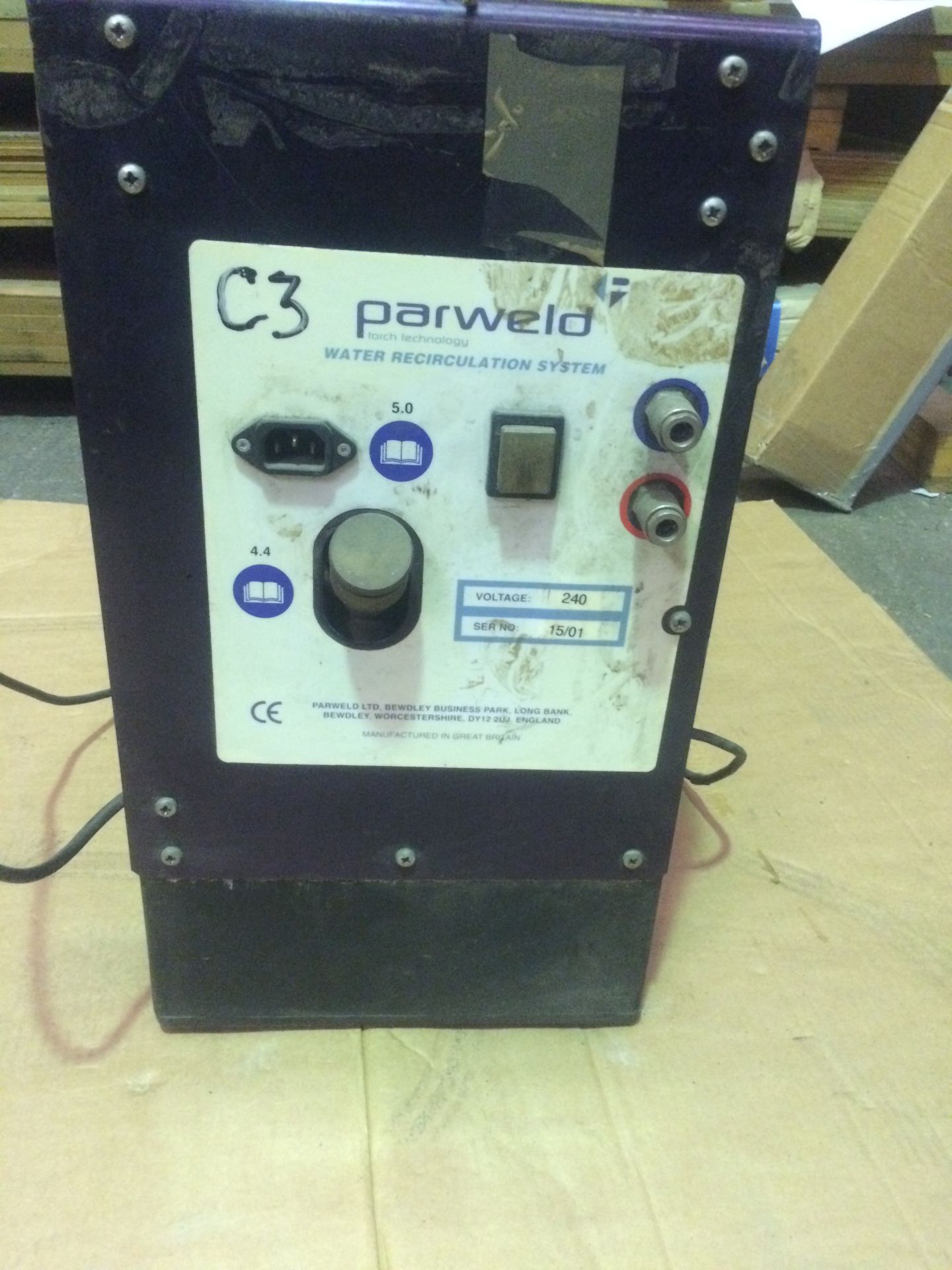 Parweld XTS 901 Water Recirculation System