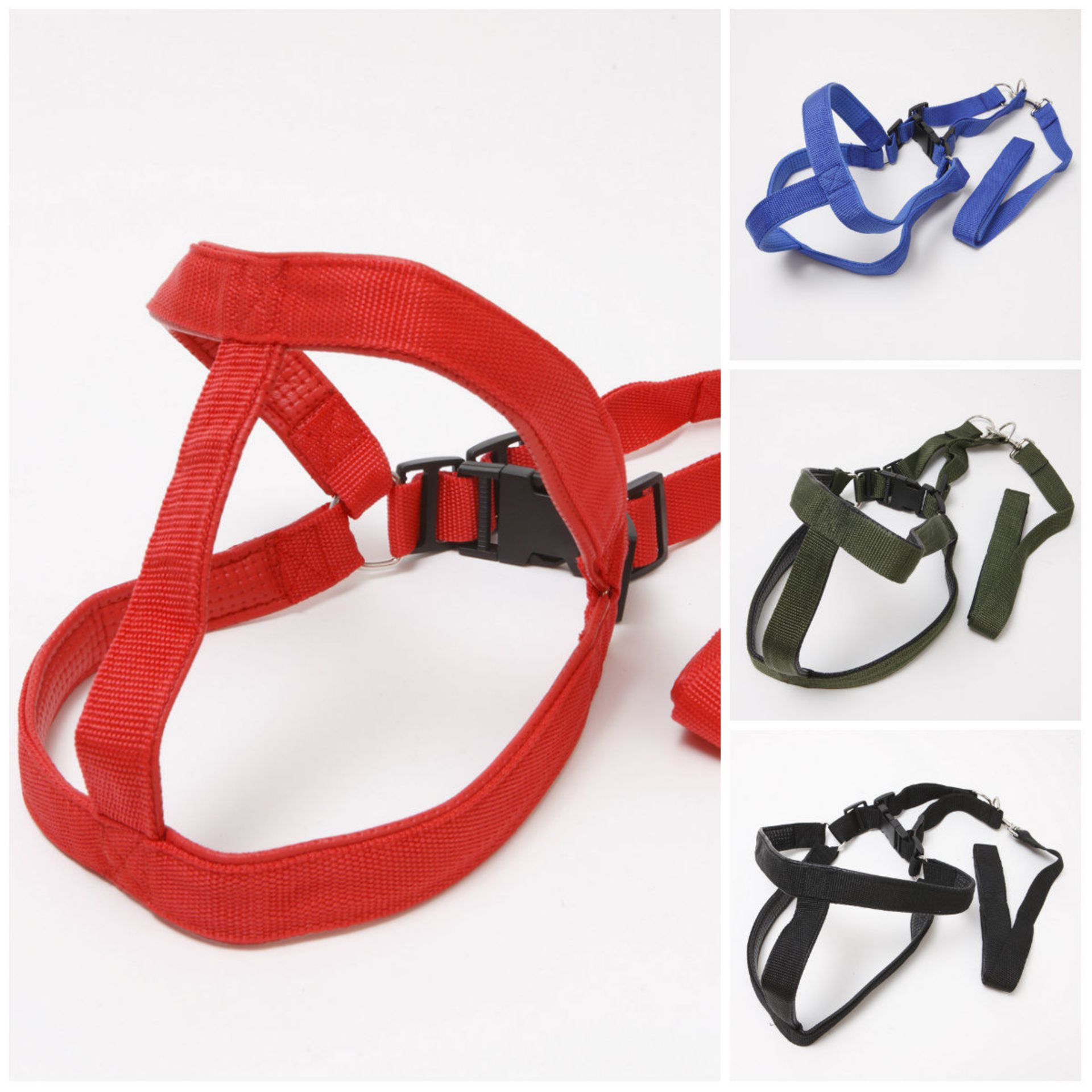 High Resale Value .375 Individual Good quality dog leads and harnesses. All in retail packing. 5 siz