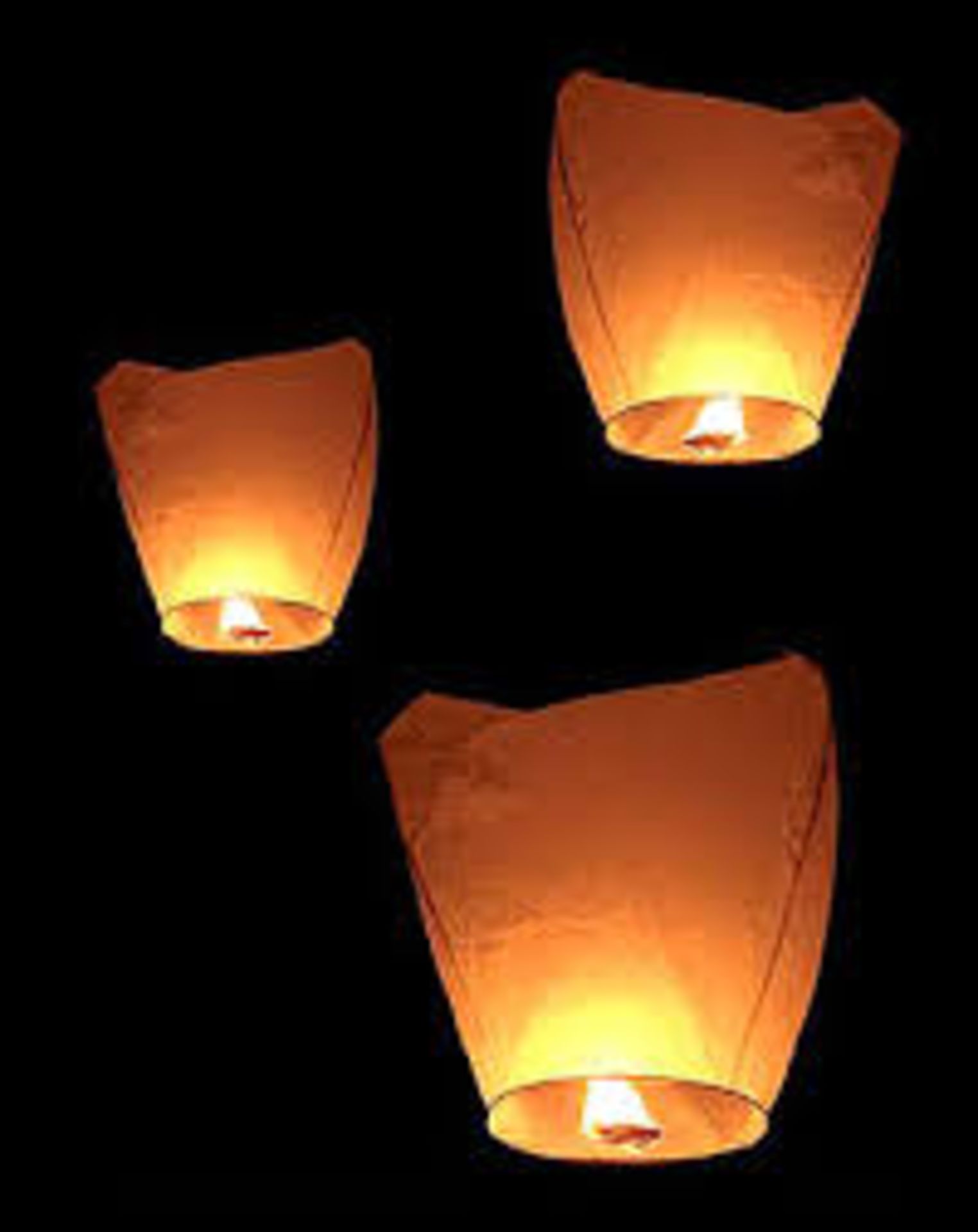 High Resale Value. Huge amount of paper sky lanterns. 2,300 lanterns. Mixed Colours and styles. All - Image 5 of 5