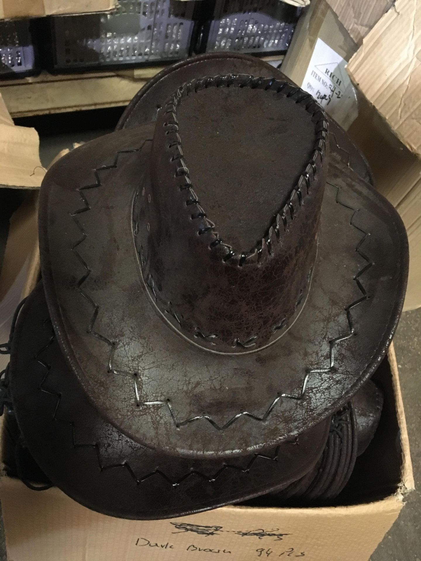 High Resale Value. Large Amount of Cowboy Hats 379 Individual Cowboy Hats 8 colours and styles. - Image 2 of 12