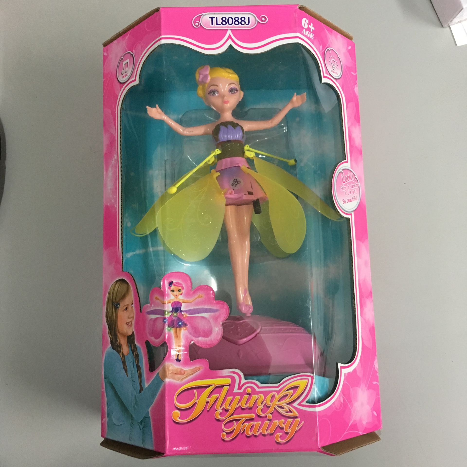 High Resale Value. 239x Girls Air Dancer Spinning Light Up Musical Rechargeable Children's toy. - Image 2 of 7