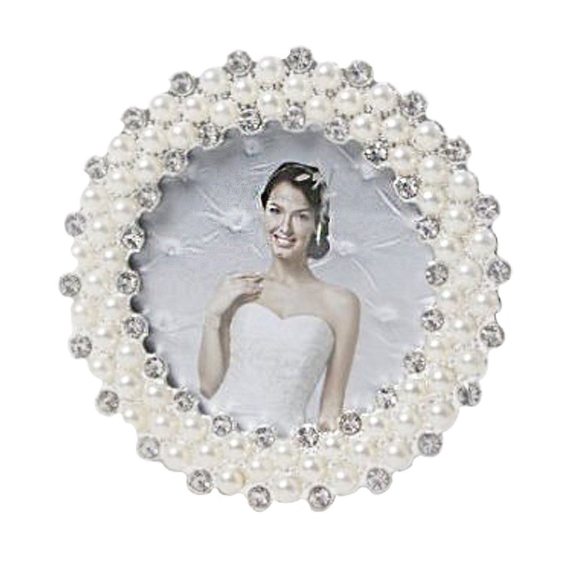 High Resale Value. 219 Design Pearl and Diamante Picture Photo Frames in 5 styles. - Image 7 of 7