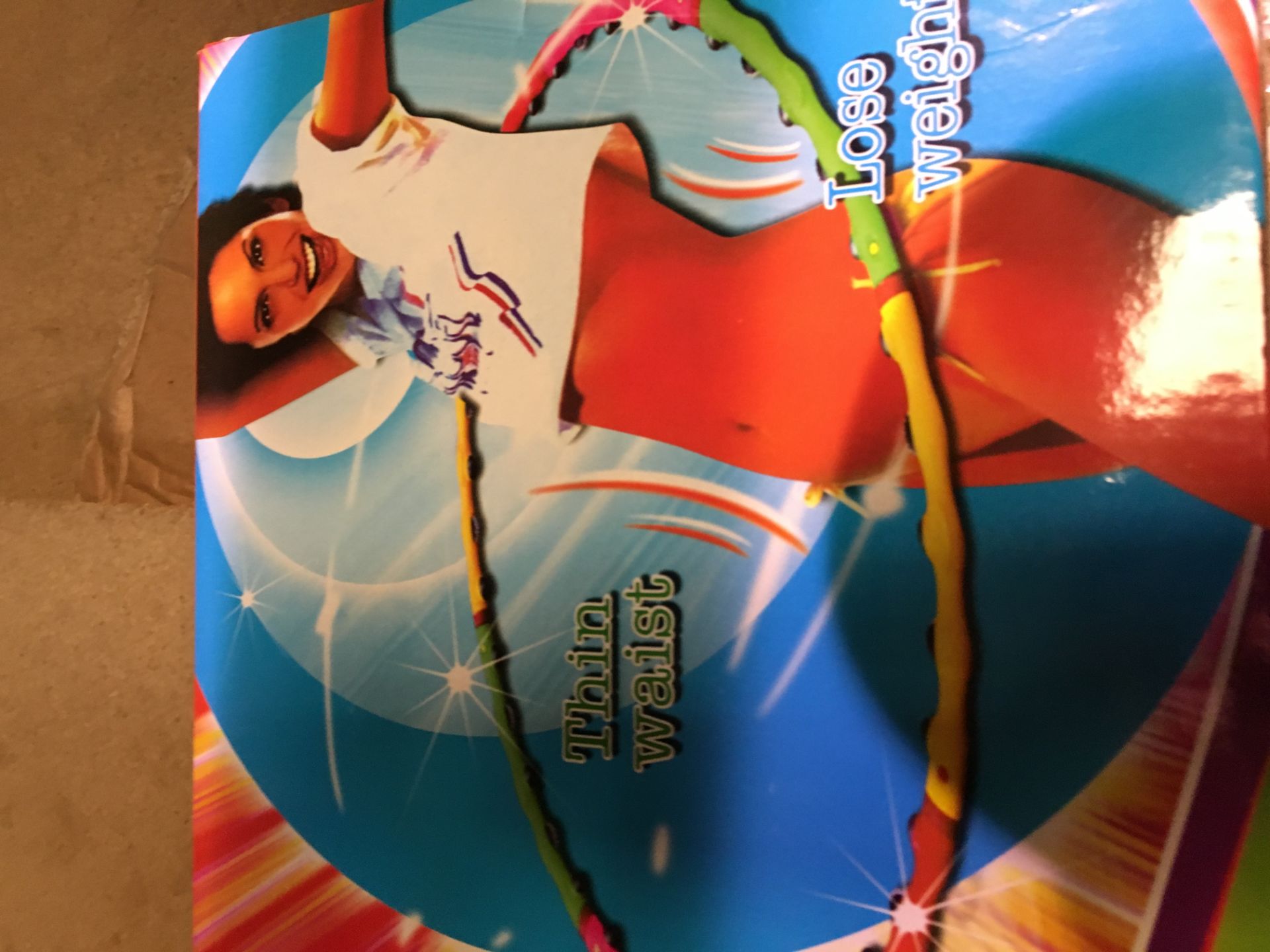 High Resale Value. 60x Massage Hula Hoops. Boxed in Retail Packing. - Image 3 of 3