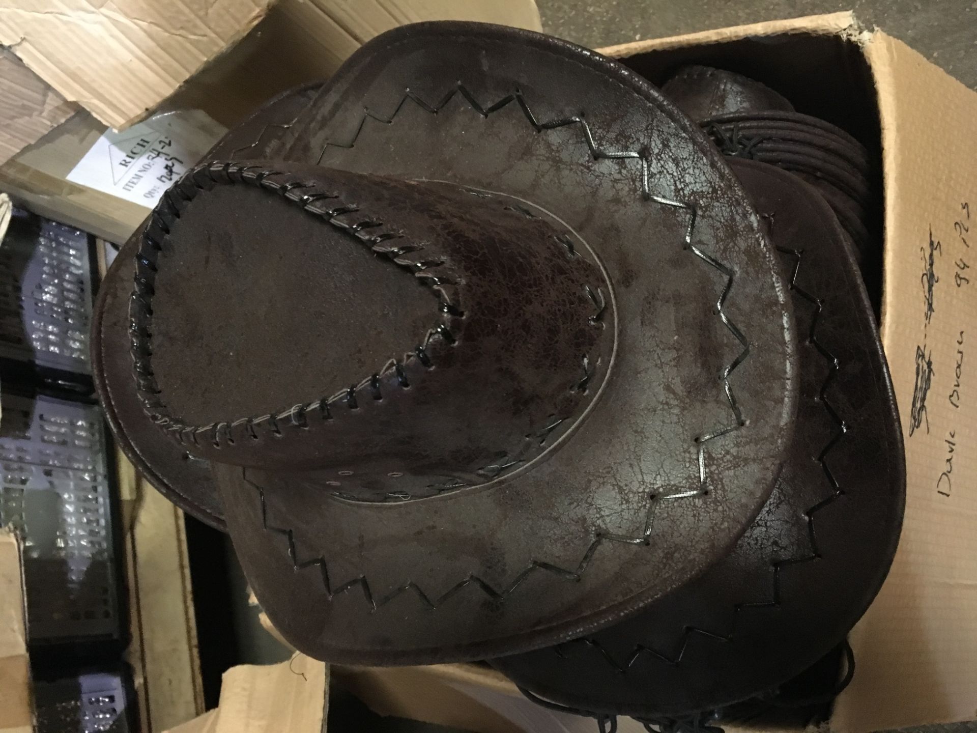 High Resale Value. Large Amount of Cowboy Hats 379 Individual Cowboy Hats 8 colours and styles. - Image 9 of 12