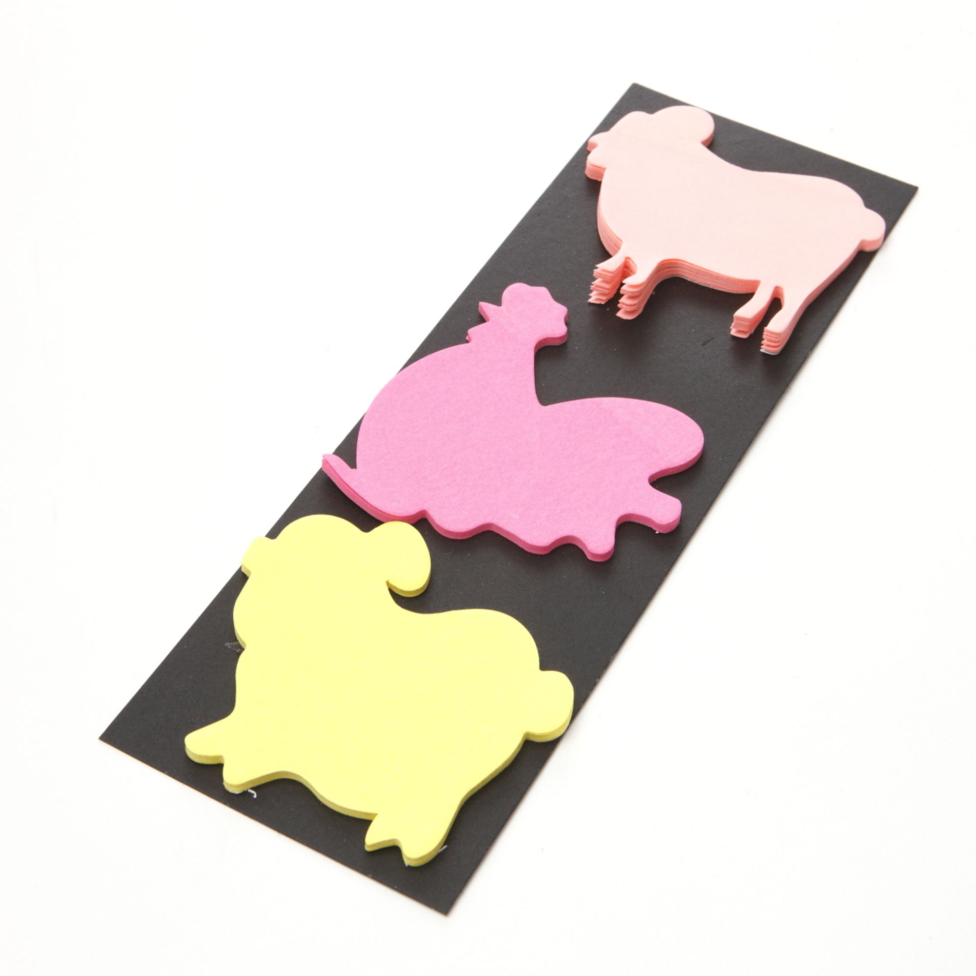 High Resale Value. 500 x Packs of animal shaped Posit Notes. Various shapes. All in retail Packing.