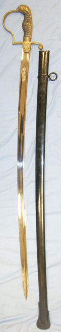 Superior Quality, Imperial German/ Armies Of The Reich Artillery Officer's Long Dress Sword