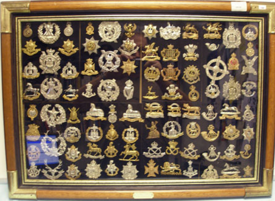 Collection of British Cap Badges