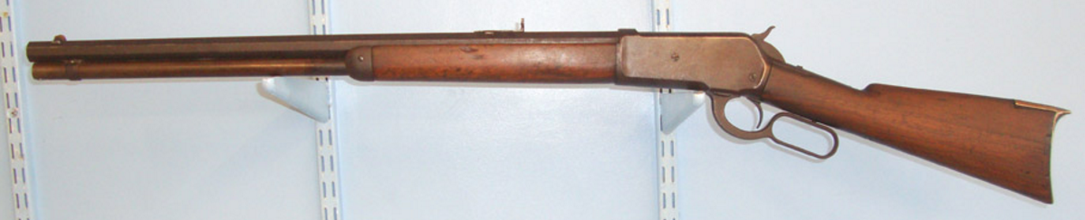 1893, Winchester Model 1886 Lever Action .38-56 WC (Winchester Cartridge) Calibre Hunting Rifle - Image 3 of 3