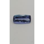 3.39 ct Natural Loose Certified Tanzanite Unheated