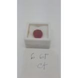 6.65 ct Natural Loose Ruby