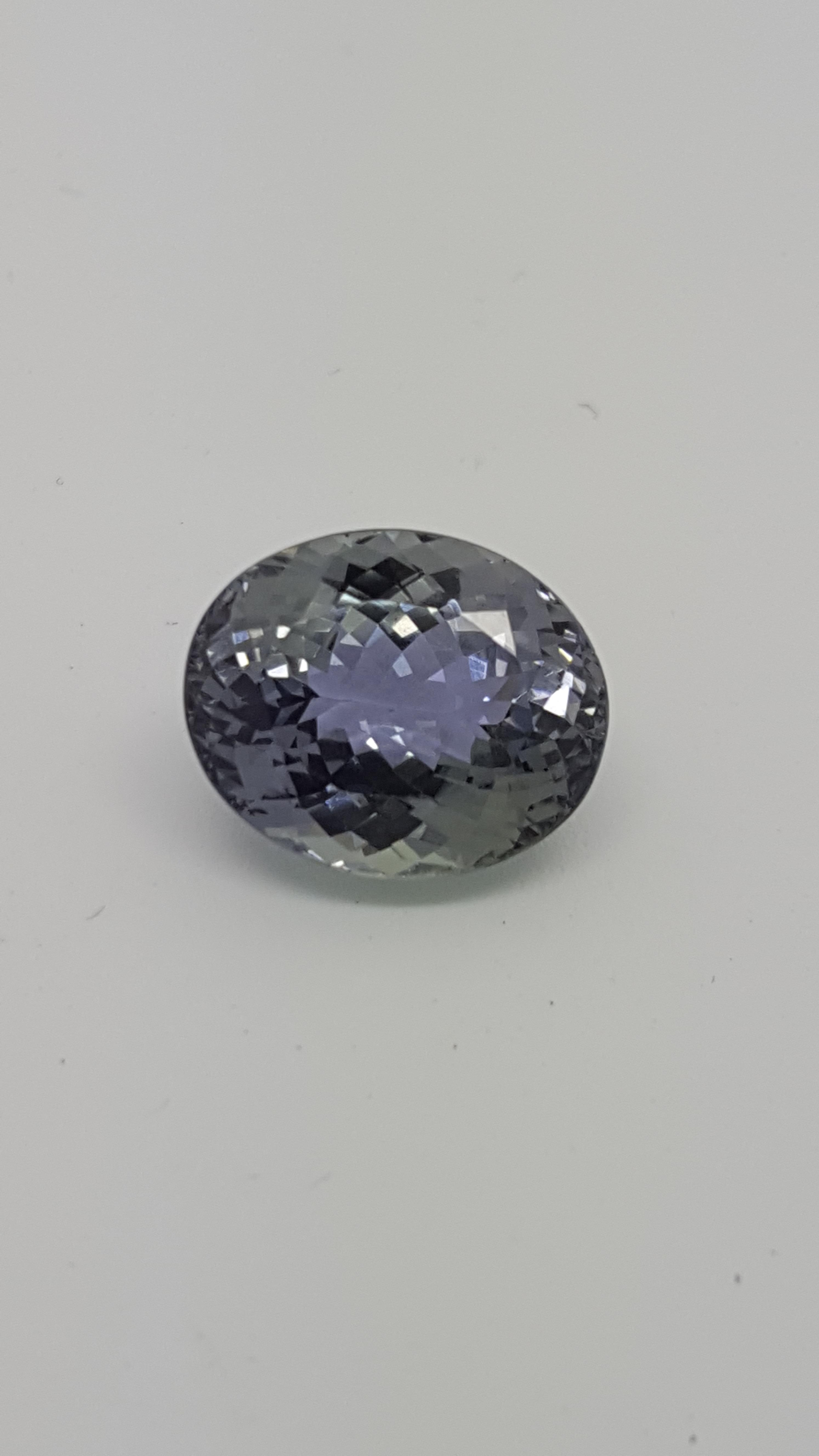 6.15 ct Natural Loose Certified Tanzanite