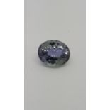 6.15 ct Natural Loose Certified Tanzanite