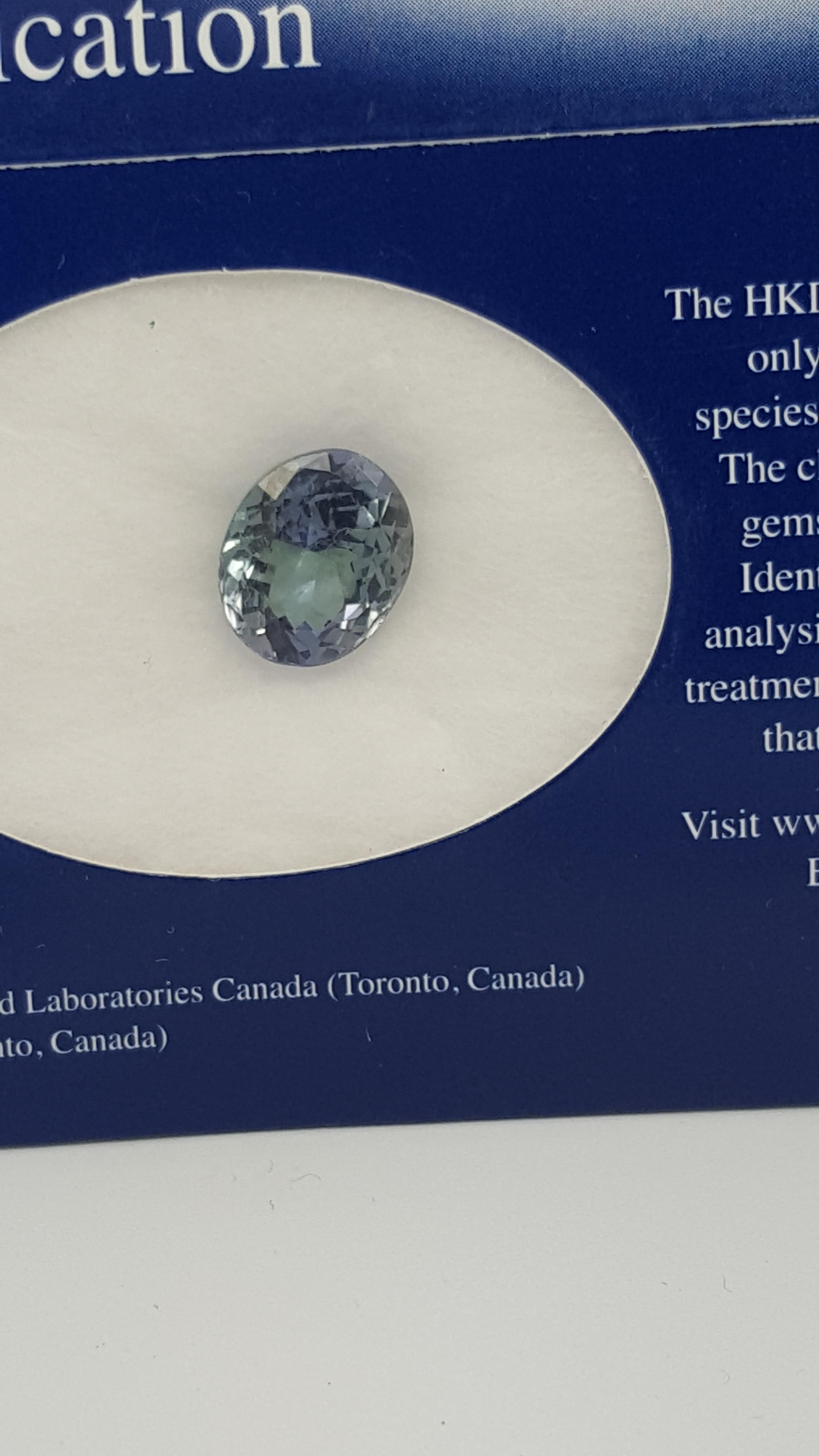 4.33 ct Natural Loose Certified Tanzanite