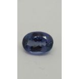 3.21 ct Natural Loose Certified Tanzanite