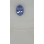 1.37 ct natural loose certified tanzanite