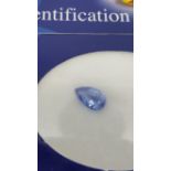 3.00 ct Natural Loose Certified Tanzanite