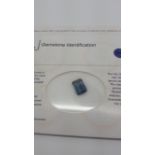 3.56 ct natural loose certified tanzanite