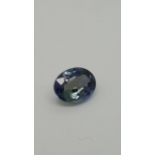 13.53 ct natural loose GIA certified huge tanzanite