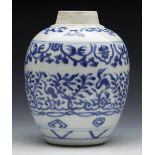 Antique Chinese Kangxi Jar 1662 - 1722