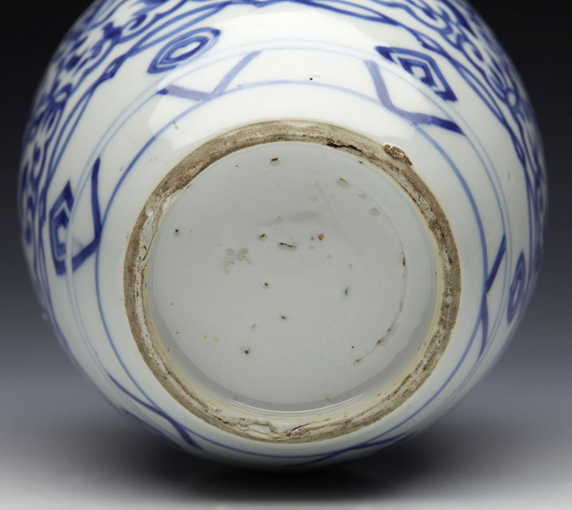 Antique Chinese Kangxi Jar 1662 - 1722 - Image 6 of 10