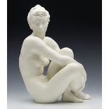 VINTAGE ROSENTHAL SEATED NUDE BY FRIEDRICH GRONAU c.1947