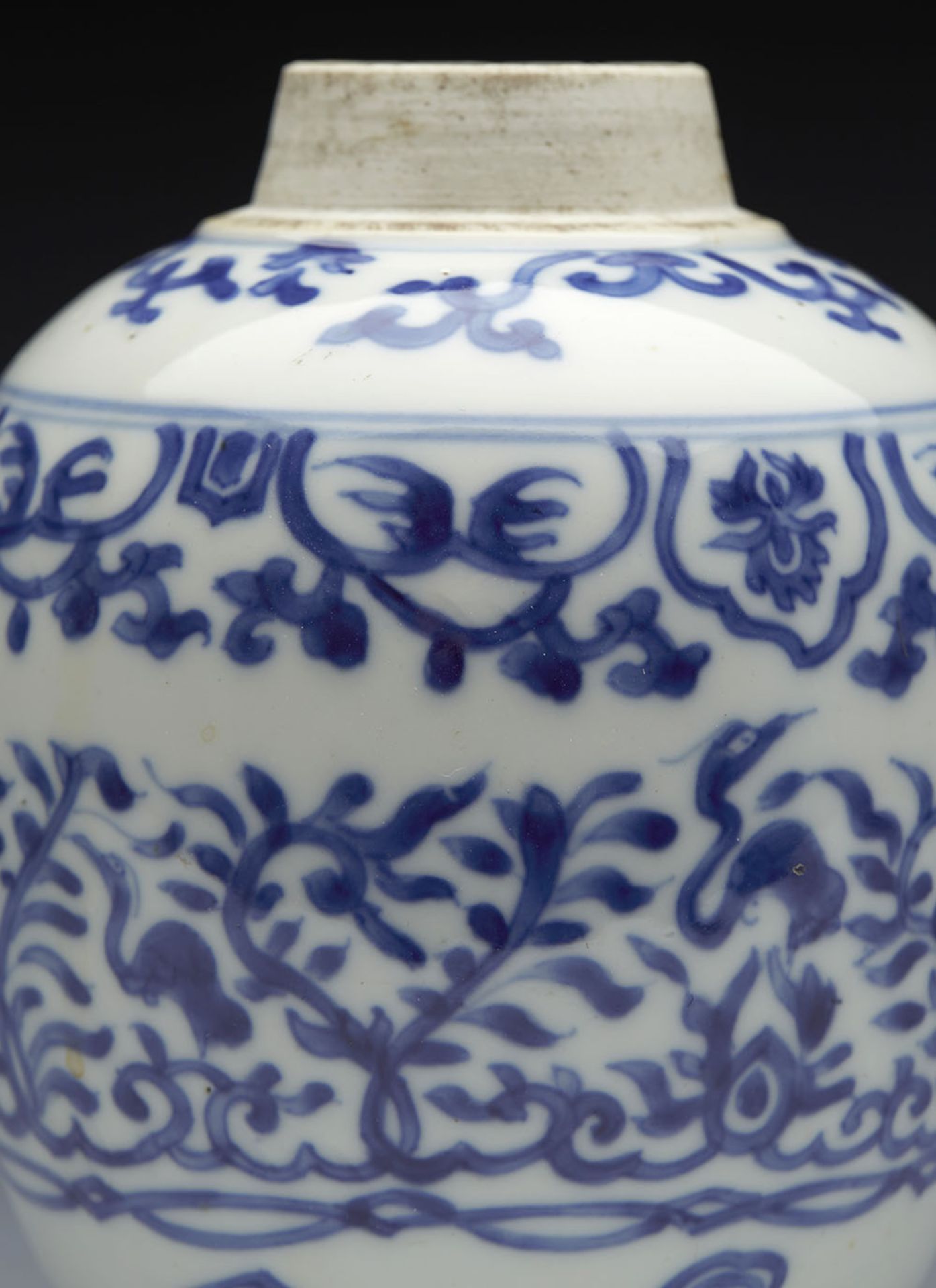 Antique Chinese Kangxi Jar 1662 - 1722 - Image 3 of 10