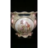 STUNNING ANTIQUE ROYAL VIENNA PLANTER This is a Stunning antique Royal Vienna planter marked