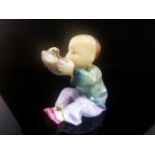 ROYAL WORCESTER FIGURINE FROM THE CHILDREN OF NATIONS SERIES - "CHINA" 3073 - MODELLED BY F G