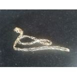 9ct YELLOW GOLD 16" BELCHER CHAIN. In excellent condition - as new. This is a low start, no
